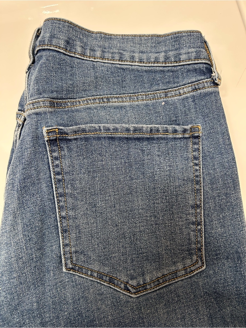 Old Navy Women's High-Rise O.G. Straight Jeans - Light Blue Size 16